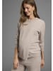 neun 9 monate Strickpullover in beige meliert