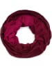 styleBREAKER Loop Schal in Bordeaux-Pink