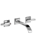 Beliani Wasserhähne BERRACO in Silber - (W) 30 x (H) 9 x (L) 20 cm
