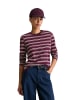 Marc O'Polo DENIM Gestreiftes Longsleeve regular in Dark Red