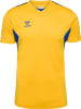 Hummel Hummel T-Shirt Hmlauthentic Multisport Herren Atmungsaktiv Feuchtigkeitsabsorbierenden in SPORTS YELLOW/TRUE BLUE