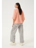 Kaffe Strickpullover KAemilie Baggy fit in Peach Nectar