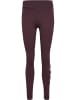 Hummel Leggings "Pulse Logo Mw Tights" in Braun