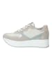 Nero Giardini Sneaker in Beige/Blau