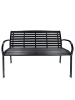 home24 Gartenbank Jimbo in Schwarz