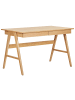 Beliani Schreibtisch SHESLAY in Braun - (W) 120 x (H) 75 x (L) 70 cm