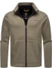 ragwear Sweatjacke Fabbian Collar in Mocca