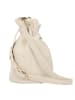 Valentino Fedora Umhängetasche Leder 21 cm in ecru