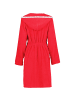 Cawö Cawö Bademäntel Damen Reißverschluss mit Kapuze Sea Salt Sand 3101 rot - 203 in rot - 203