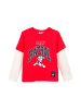 Paw Patrol Jungen Langarmshirt mit Marshall Motiv aus Baumwolle in Rot