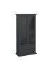 ebuy24 Vitrinenschrank Venedig Grau 97 x 42 cm