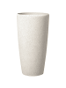 Beliani Outdoor Blumentopf ABDERA in Beige - (W) 39 x (H) 75 x (L) 39 cm