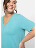 sheego T-Shirt in aqua