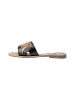 usha FESTIVAL Damen Sandalen Aus Leder in Schwarz