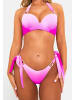 Moda Minx Bikini Hose Club Tropicana seitlich gebunden in pink