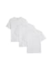 Marc O'Polo Dreierpack Rundhals-T-Shirts regular in Weiß