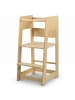 relaxdays Lernturm in Natur - (B)44 x (H)90 x (T)44 cm