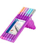 Staedtler Fineliner triplus ca. 0,3 mm Pastellfarben Packung mit 6 Stück