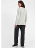 Oxmo Strickpullover OXGianna in Grau
