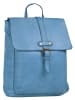 Samantha Look Rucksack echt Leder in blau