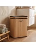 NUXIO Wäschekorb aus Bambus, 100 L in Beige, (B) 34 x (H) 60 x (L) 55 cm
