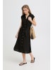 ICHI Freizeitkleid IHLINNO Loose fit in Black