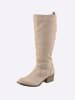 Andrea Conti Stiefel in taupe