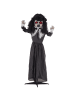 HOMCOM Halloween Dekoration-65L x 15B x 160H cm-Schwarz
