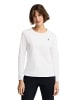Polo Club Langarmshirt RIGBY GO TSHIRT LS W VO in weiß