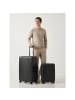 Redolz Essentials 15 4-Rollen 15 Kofferset S+L mit Dreipunktverschluss deep black