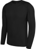 Normani Outdoor Sports Herren Merino Langarm „Devonport“ in Schwarz