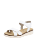 remonte Sandale Sandalette in weiß
