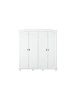 ebuy24 Kleiderschrank Insy Weiß 182 x 60 cm