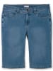 sheego Jeansbermudas in blue denim