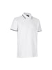 IDENTITY Polo Shirt stretch in Weiss