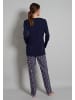 Götzburg Pyjama in blau-mittel-multicolor2
