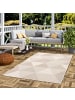 Pergamon In- & Outdoor Teppich Campus Rauten in beige