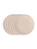 Villeroy & Boch 6er Set Frühstücksteller NewMoon ø 24 cm beige in beige
