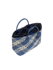 faina Women 2-In-1 Tote Bag Set in Silver Blue