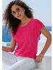Vivance by Lascana Kurzarmshirt in navy, koralle
