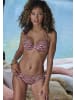 LASCANA Bikini-Hose in bordeaux bedruckt