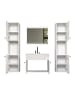 ebuy24 Badmöbelset Haven Weiß 142 x 40 cm