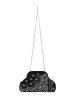 Sookie Women Clutch in Beige Black