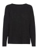 b. young BYSHILOH LS TOP - JERSEY Loose fit in Black Mix