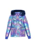 myMo Women Jacket in blue rainbow