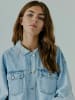 Norr Jacken Mie in Light blue wash