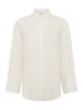 Soaked in Luxury Langarm - Hemd SLBianca Oversize fit in Broken White