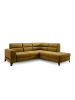 MF Design Cassada Recamiere Rechts in Senf -  (L) 237 x (B) 277 x (H) 100 cm
