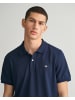 Gant Regular Fit Shield Piqué Poloshirt in Blau