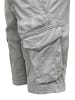 Humy Chino Bermuda Shorts mit Cargo-Taschen A&S in Hellgrau